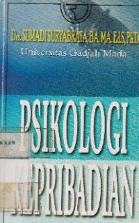Image of Psikologi Kepribadian